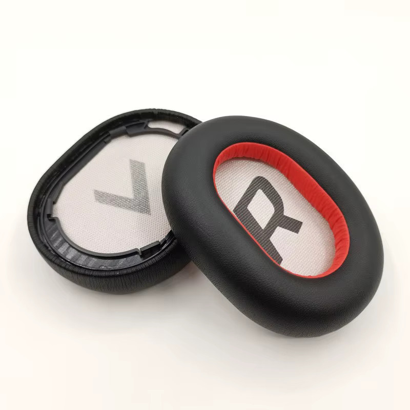 Plantronics Ersatz-Ohrpolster für BackBeat Pro 2 und Voyager 8200 UC Kopfhörer aus Memory-Schaum in Schwarz - Bild 1