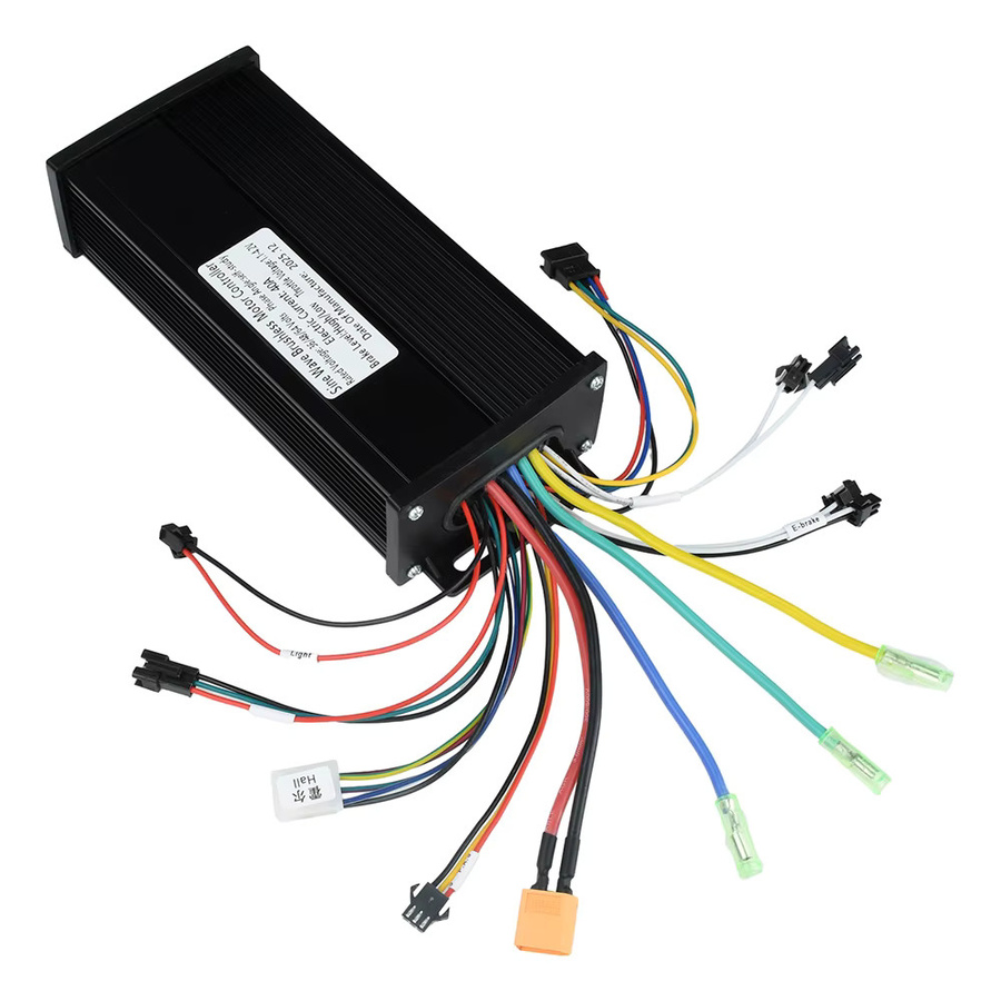 diymore Bürstenloser Motorcontroller 1000W-2000W mit Sinuswelle und 3 Modi, Schwarz, kompatibel mit Protokoll 2 LCD-Instrument, 36V/48V 40A - Bild 4