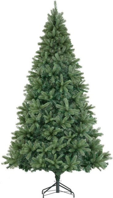 tectake Weihnachtsbaum Prancer, künstlich in Grün mit PVC- und Spritzgussnadeln, B/T/H: 125 x 125 x 210 cm - Bild 2