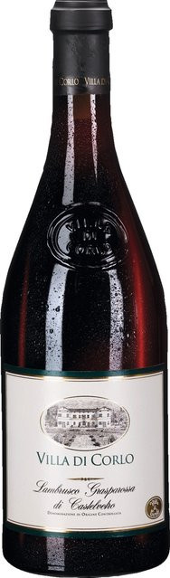 Villa di Corlo S.A.S. Lambrusco Secco, Grasparossa, 2024, Emilia Romagna, trocken, 0,75 l - Bild 1