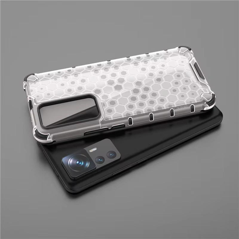 Armor Clear Hybrid Handyhülle für Xiaomi Mi 14 13T 12 12T 11T 10 10T 9T Pro 9 Poco F3 F4 F5 Pro Stoßfeste Schutzhülle in Transparent und Blau - Bild 1