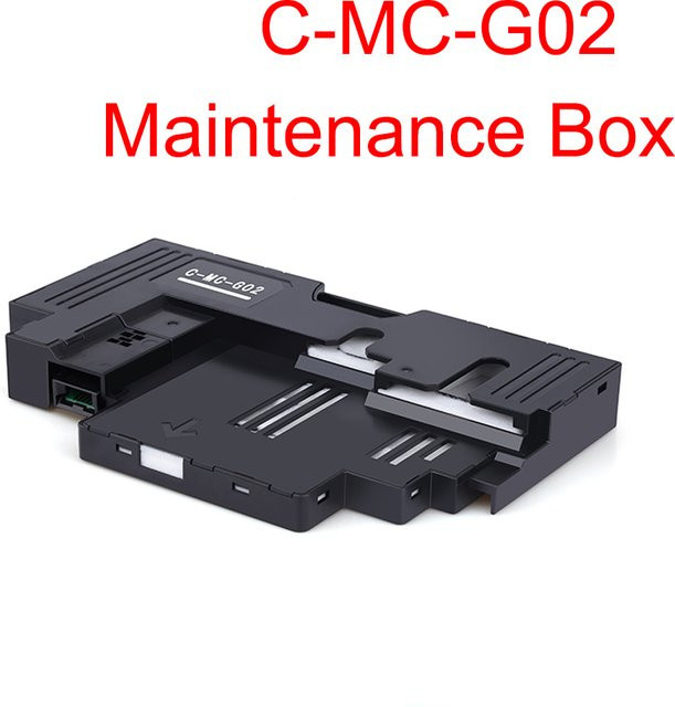 Canon MC-G02 Tintenwartungskartusche in Schwarz für G-Serie Drucker wie G1020 G2020 G3020 G3060 G1220 G2160 G2260 G3160 G650 G3260 G540 G620 G640 G550 G570 - Bild 1