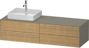 Duravit Waschtischunterschrank White Tulip in White, B/T: 160 x 55 cm - Bild 1