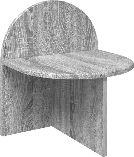 vidaXL Nachttisch in Grau Sonoma, moderner Beistelltisch aus Holzwerkstoff, B/T/H: 40 x 35,5 x 45,5 cm - Bild 1