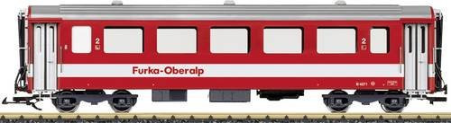 LGB Personenwagen 2.Klasse Furka-Oberalp, Rot, Metall - Bild 1