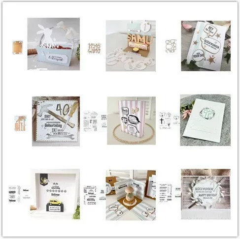 Ziyu Motivstempel Hase für DIY Scrapbooking und Fotoalben, Mehrfarbig, aus Kunststoff - Bild 1