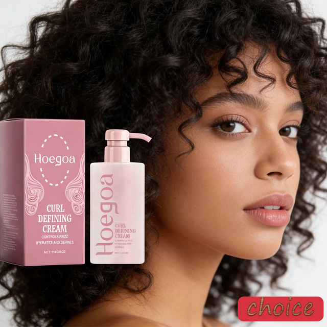 Hoegoa Locken- und Formungscreme, 100g, für lockiges Haar - Bild 1
