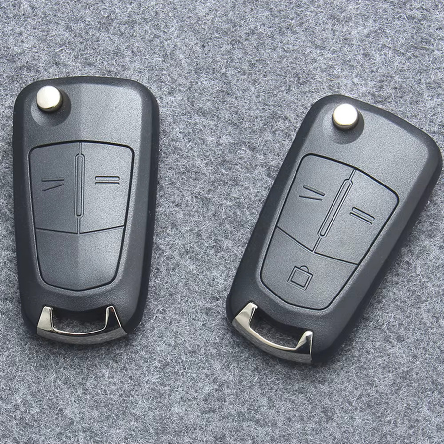 Schlüsselanhänger Shell Case für Opel und Vauxhall Corsa D Astra H Zafira B in Schwarz - Bild 2
