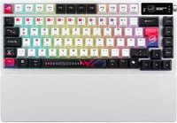 Asus ROG Azoth X Gaming-Tastatur mit mechanischen Switches, Bluetooth und USB-C, White/Multicolour, CH-Layout - Bild 1