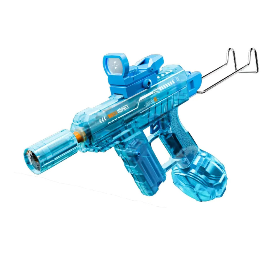 CTMA UZI Elektrische Wasserpistole, mit Licht und Sound, Blau - Bild 3