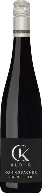 Klohr Dornfelder Rotwein, Pfalz, 2023, trocken, 0,75 l - Bild 1