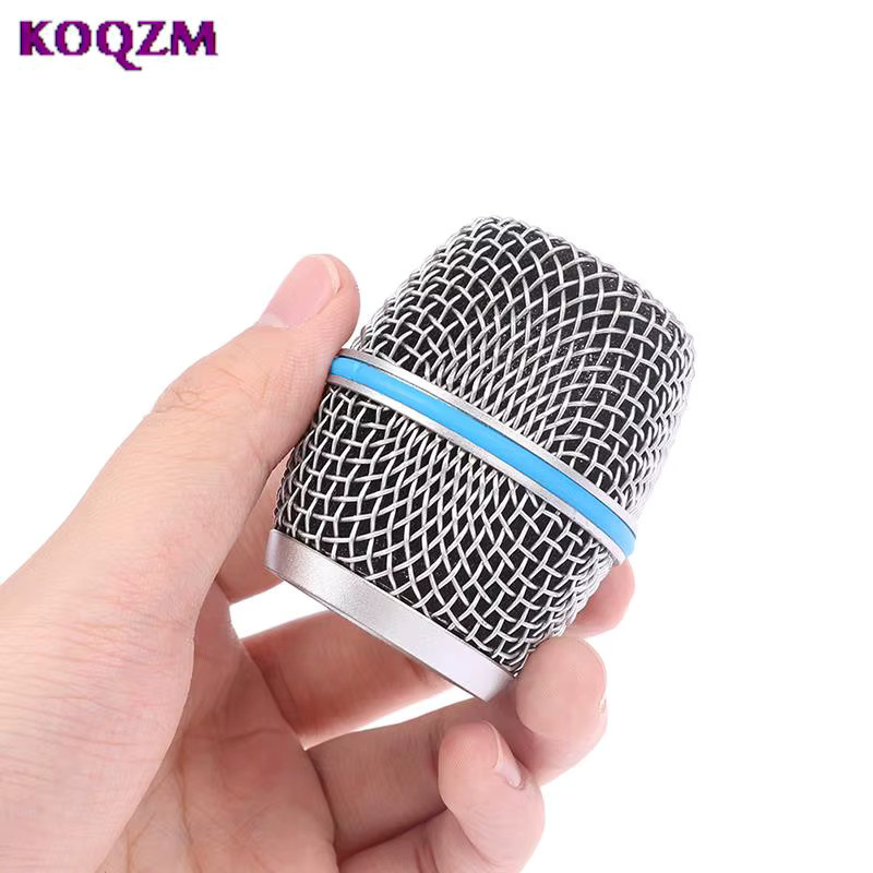 Shure Mikrofon Ersatzkopf aus Stahl in Silber passend für SM58, Beta 57A, 58A, 87A, 845S und 945 - Bild 2