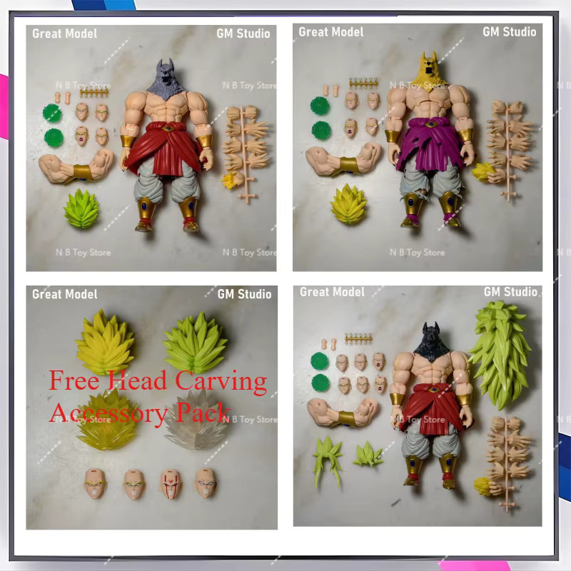 Bandai Dragon Ball Broly Super Saiyajin Aktion Spielzeug - Bild 3