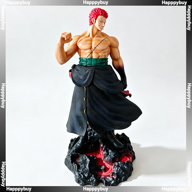 Bandai One Piece Roronoa Zoro Figur, mit Messer, 5 Wechselbare Köpfe, ab 14 Jahren - Bild 1