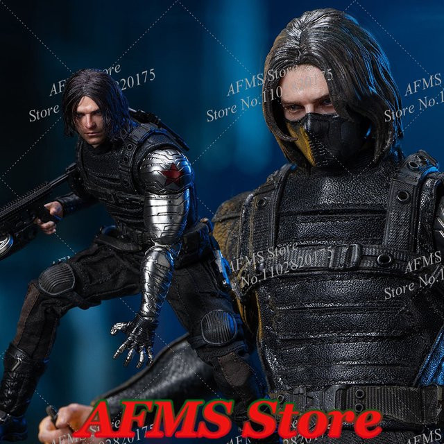 Hot Toys Marvel Winterkrieger Bucky, Actionfigur, 1/12 Maßstab - Bild 1