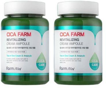 Farmstay Cica Farm Revitalisierende Ampullencreme, 2x 250ml, Centella Asiatica - Bild 1