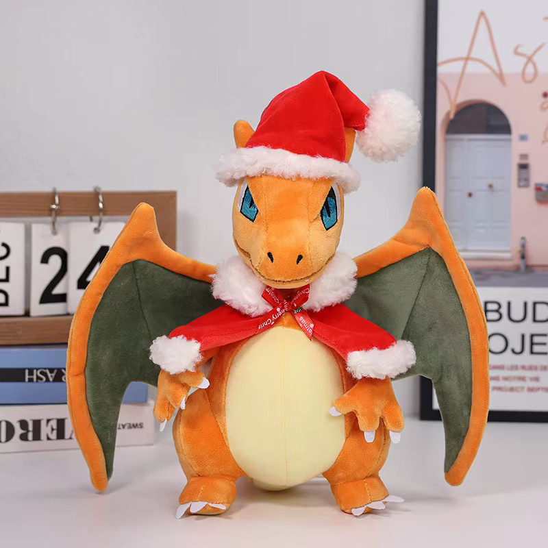 Bandai Pokémon Charizard Charmander, Weihnachts-Plüschtiere, 30cm - Bild 2
