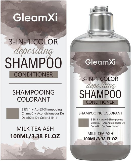 GleamXi 3-in-1 Haarfarbshampoo, Damen - Bild 1
