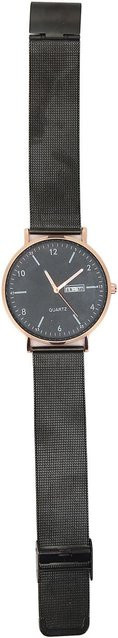 Neoglint Armbanduhr Quarz, Edelstahl, Schwarz, Herren - Bild 1