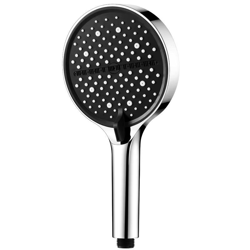 IOUHAPPY Hochdruck-Duschkopf mit 7 Strahlmodi und Regenspray, Handbrause in Chrom/Silber, Durchmesser: 27,0 cm, Breite: 15,0 cm - Bild 7