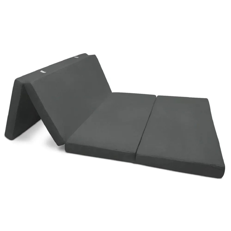 Beautissu Comfort Klappmatratze Anthrazit B/T/H: 195 x 120 x 7 cm - Bild 2