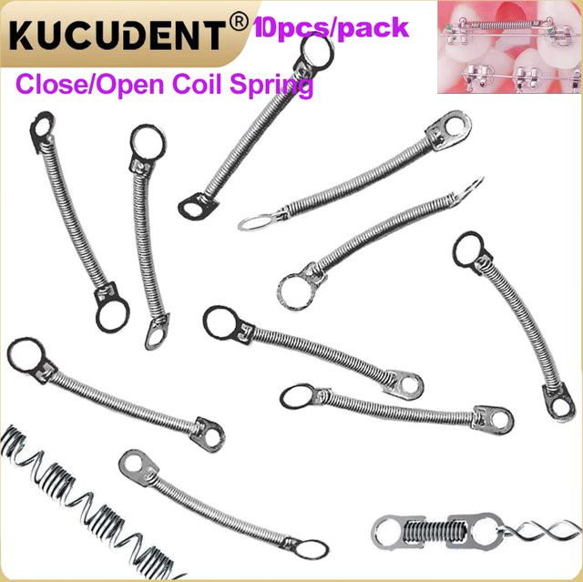 KUCUDENT Kieferorthopädie Schraubenfedern, 10 Stück - Bild 1