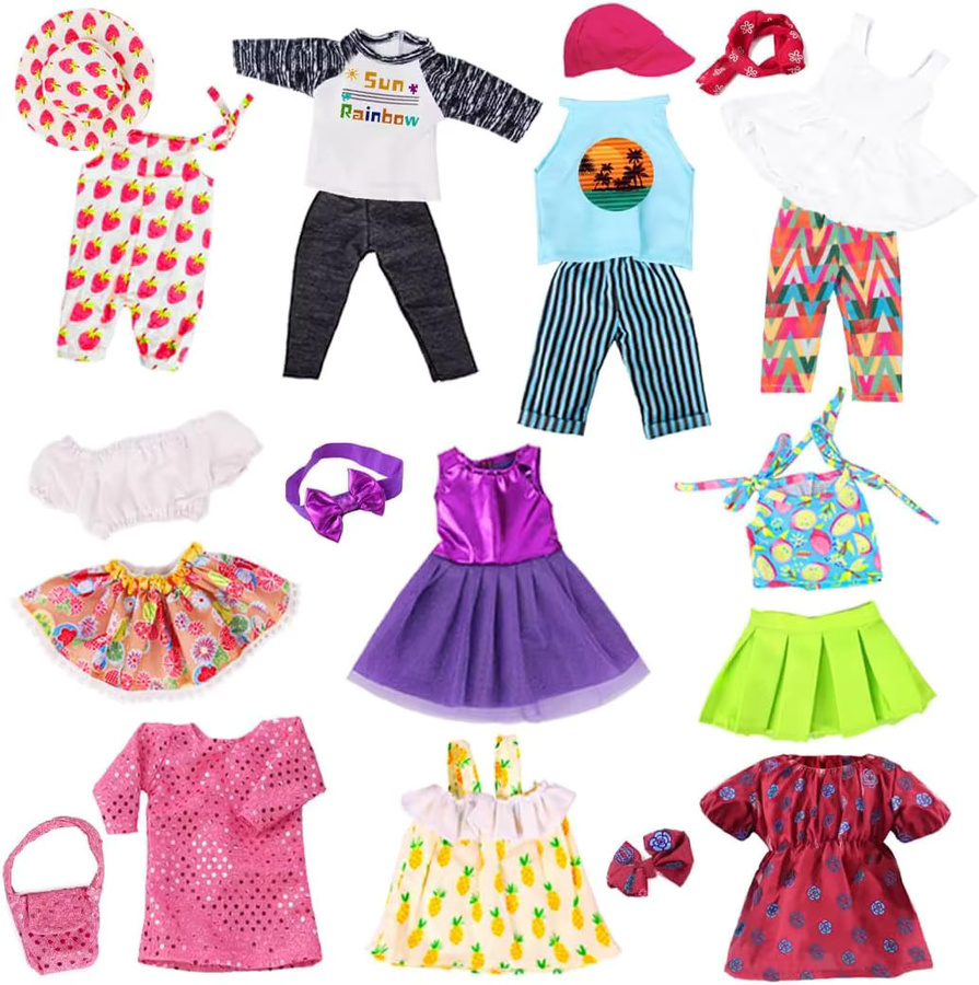 18-Zoll-Puppenkleidung und -Accessoires, Modische Outfits, Zubehör - Bild 2