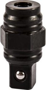 Stier Bit- und Stecknuss-Halter für Ratschenschrauber 1/4 Zoll und 3/8 Zoll in Schwarz - Bild 1