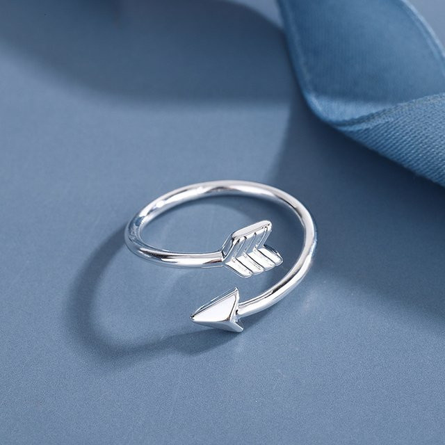 GaGa-Duck Pfeil Ring, 925 Silber, Damen - Bild 1