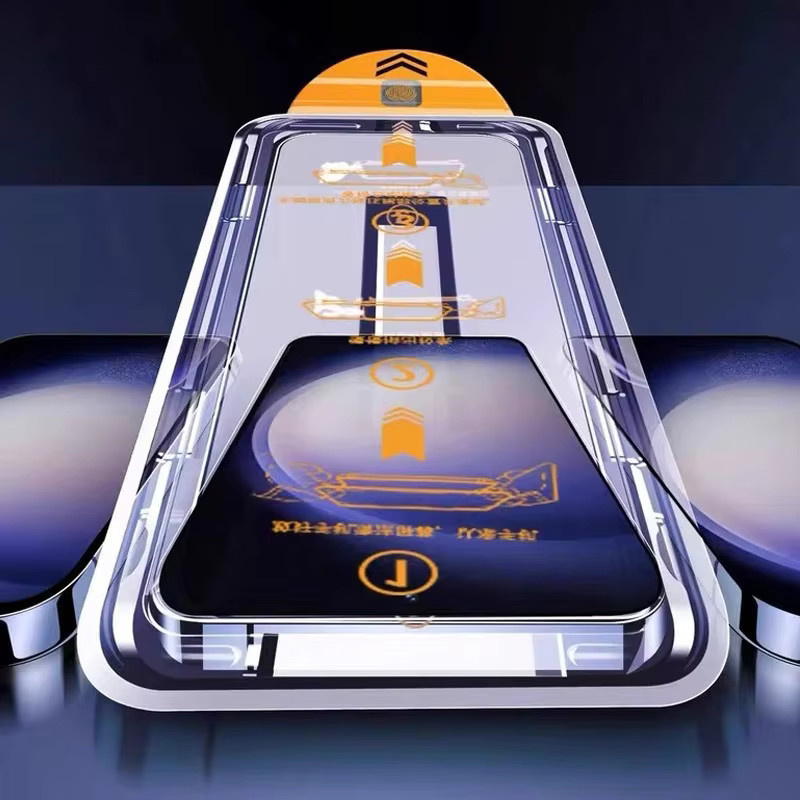 3er-Set LLCOHA Panzerglas Displayschutz für Google Pixel 10 9 Pro XL 8 8A 9a 7 7a 5G, transparent mit Staubentfernungs-Kit und Fingerabdruck-Kompatibilität - Bild 4
