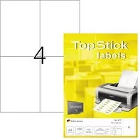HERMA Universaletikett TopStick weiß A6 aus Papier, Breite: 10,5 cm, Höhe: 14,8 cm - Bild 1