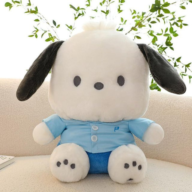 DewBloom Pochacco Plüschhund, blau, 60cm - Bild 1