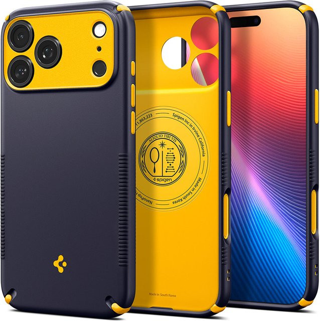 Spigen Caseology Nano Pop Hybrid MagSafe-Hülle für Apple iPhone 18 Pro Max und iPhone 17 Pro Max in Lila/Mehrfarbig - Bild 1