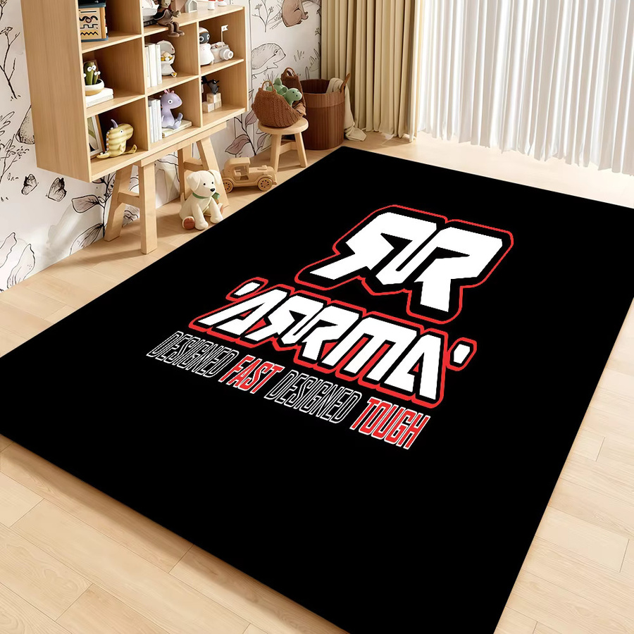 A-ARRMA Fußmatte mit Sporty-Graphic-Design in Schwarz, B/B/H: 60,0 x 40,0 cm - Bild 4