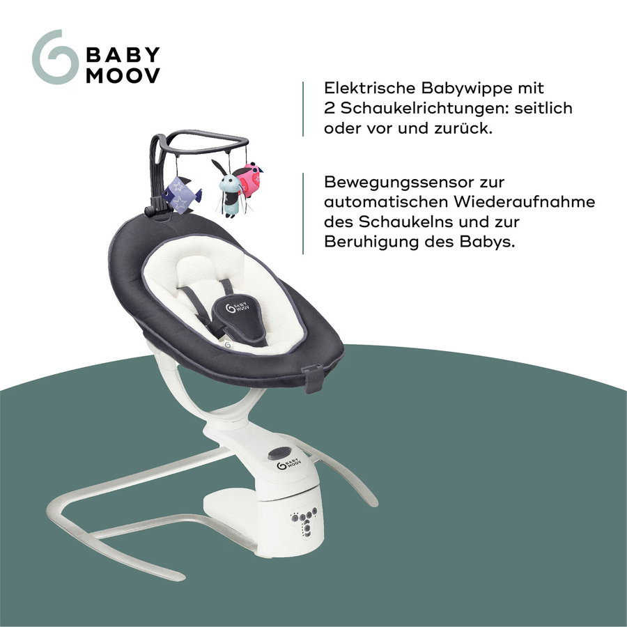 Babymoov Babyschaukel Swoon Motion in Weiss - Bild 3