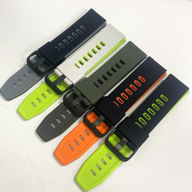 Uhrenarmband Silikon, 22 mm, Unisex - Bild 1
