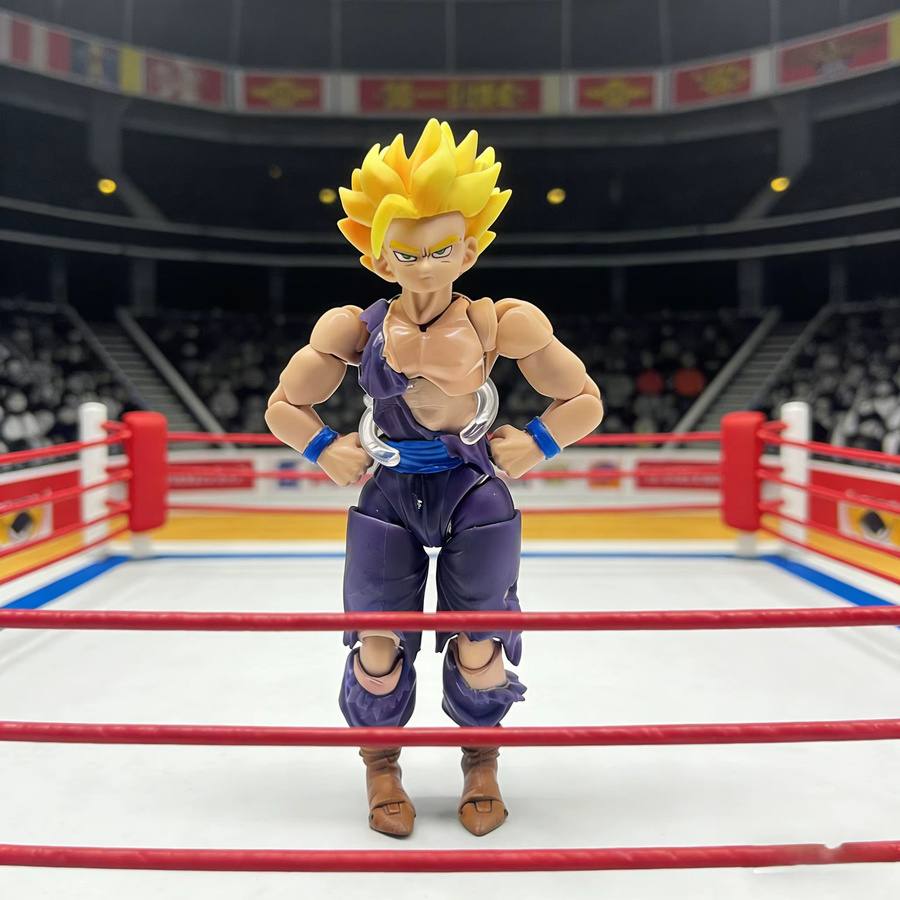 Bandai Dragon Ball Z Super Saiyan Gohan Actionfigur - Bild 2