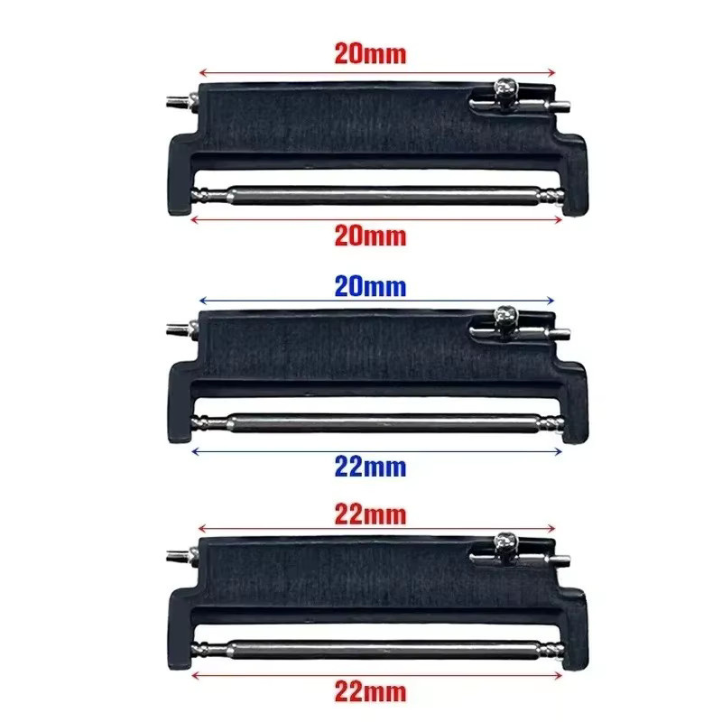 asukaband Uhrenarmband-Adapter Edelstahl, Schnellverschluss-Stifte - Bild 2