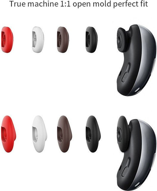 Samsung Galaxy Buds Live Silikon Ohrflügel Ersatz-Ohrstöpsel in Braun - Bild 1