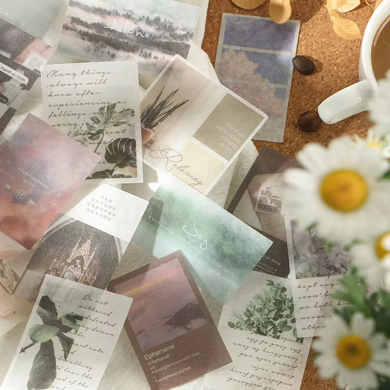 Mr.Paper Washi-Sticker-Packs im Ins-Style mit Vintage Ästhetik für Scrapbooking, Journaling und DIY-Basteln, Multicolour - Bild 2