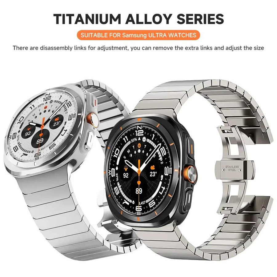 FancyWrist Uhrenarmband Titan, Silber, Unisex - Bild 2