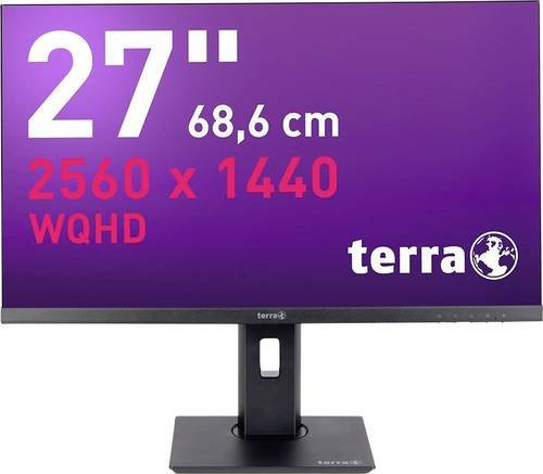 Terra 2772W LCD-Monitor 27 Zoll QHD IPS Display Schwarz mit HDMI, DisplayPort, USB-C und Kopfhörer-Buchse - Bild 1