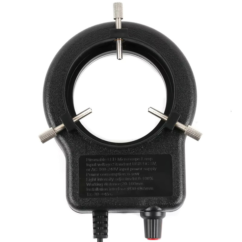 Eakins USB-Ringlicht mit 70 LED SMD für Stereo-Trinokularmikroskope und PCB IC Reparaturkameras, Schwarz - Bild 6