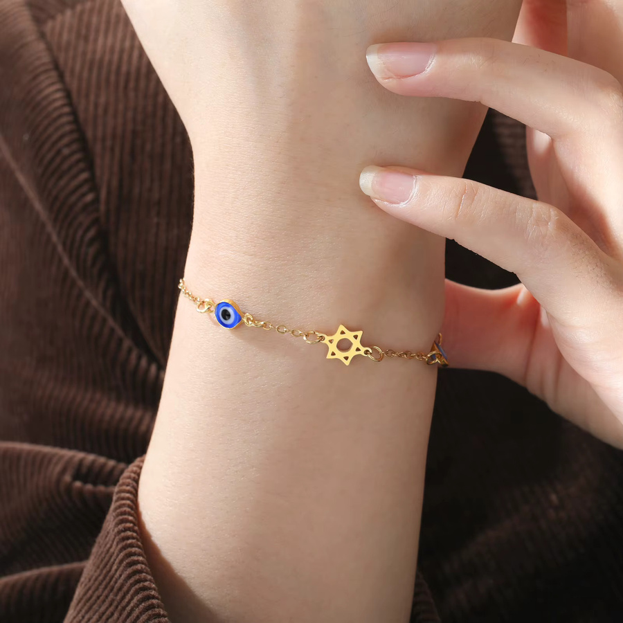 Skyrim Armband Edelstahl, Gold, Damen - Bild 2