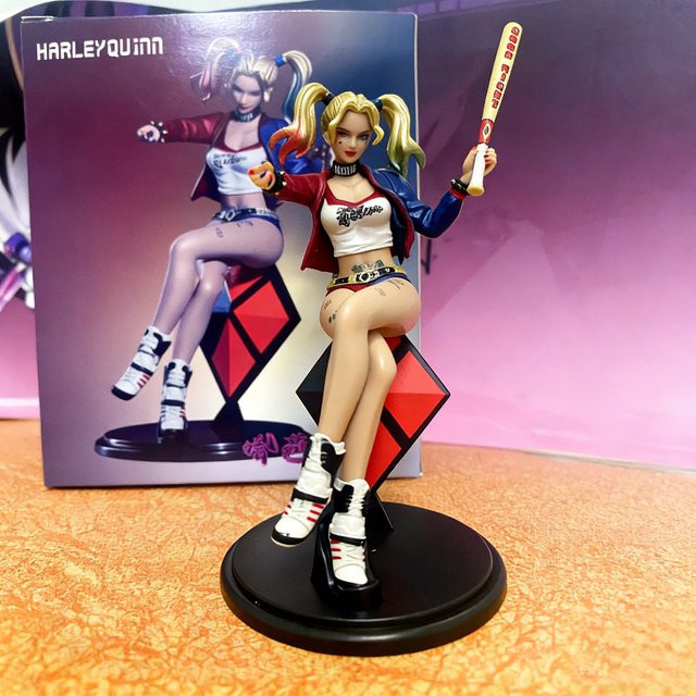 Fondjoy Suicide Squad Harley Quinn Actionfigur, 11 cm, Kunststoff - Bild 1