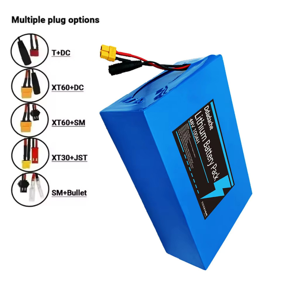 Ddadache Lithium-Ionen-Akku 13S8P 48 V mit 10000 mAh und integriertem BMS in Blau - Bild 4