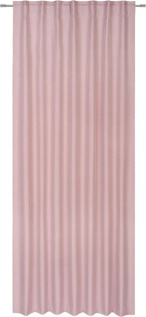 Mömax Wärmeschutzvorhang Anton Rosa, thermoisolierend und verdunkelnd, Breite: 135 cm, Höhe: 255 cm - Bild 1