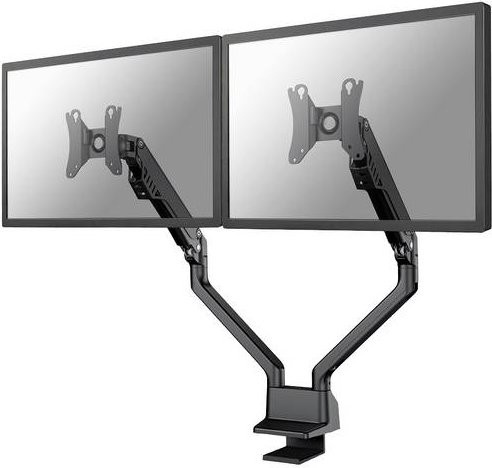 Neomounts FPMA-D750DBLACK2 2fach Monitor-Tischhalterung für 10 bis 32 Zoll in Schwarz - Bild 1