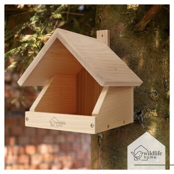 WILDLIFE HOME Nistkasten für Amseln 2er Set aus Holz in Braun - Bild 3