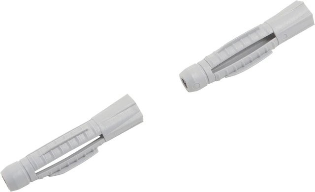 LUX-TOOLS Universal-Allzweckdübel aus Nylon in Grau, Durchmesser: 14 mm, Länge: 70 mm, 2 Stück - Bild 1